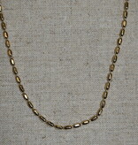 available at m. lynne designs Gold Link Necklace