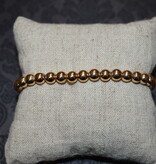 available at m. lynne designs Gold Bead Bracelet