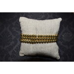 m. lynne designs mediums gold dipped bead bracelet