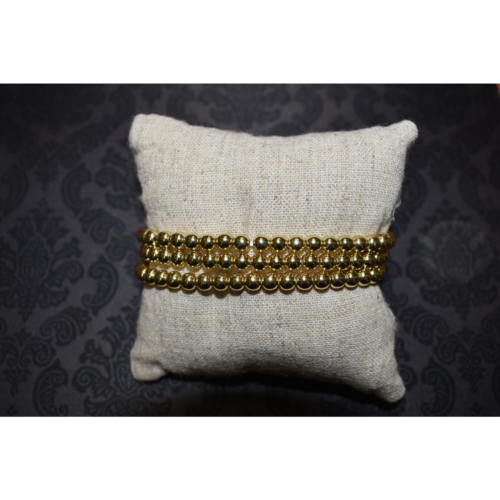 m. lynne designs mediums gold dipped bead bracelet