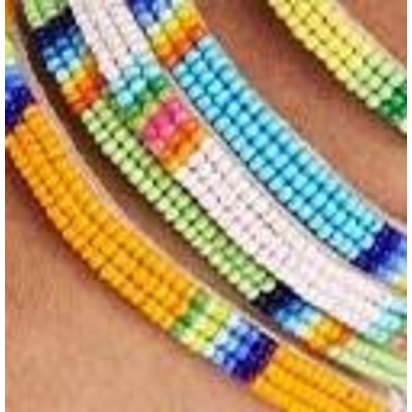 m. lynne designs beaded adjustable bracelet