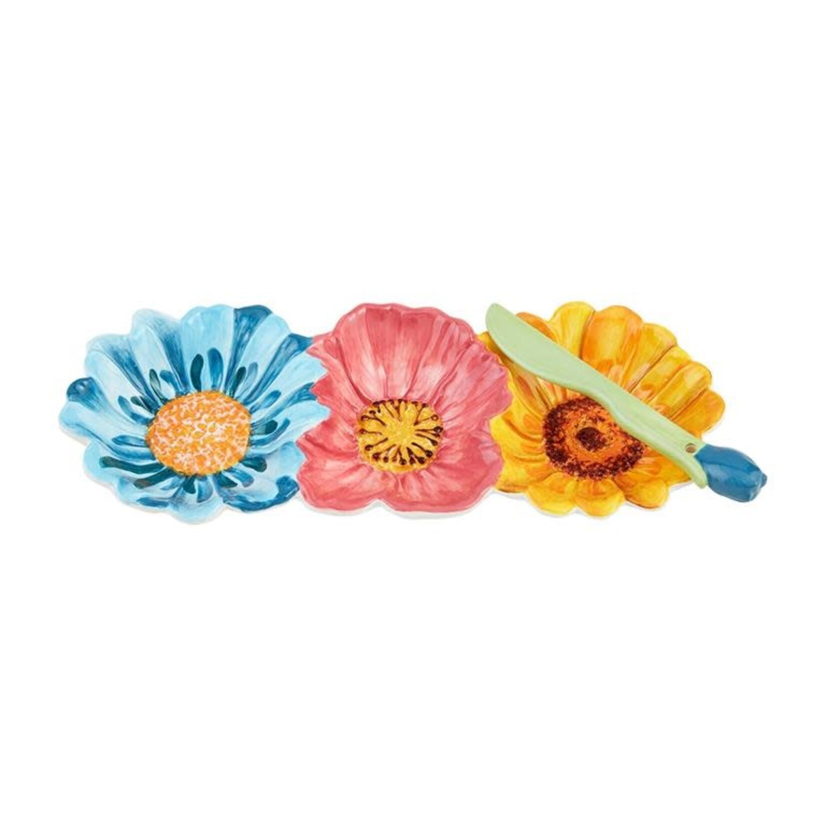 mud pie flower triple dip set