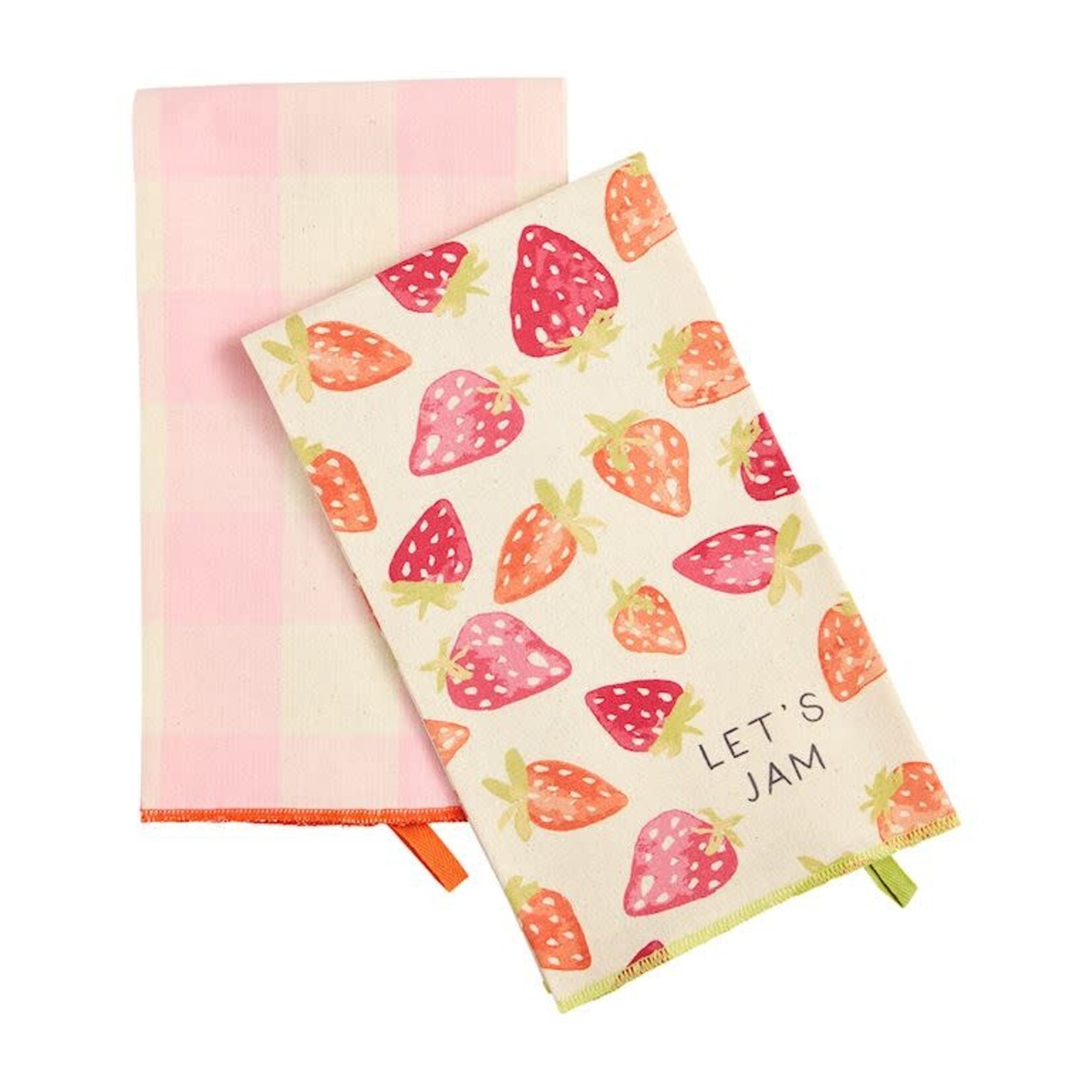 mud pie citrus colorful towel set