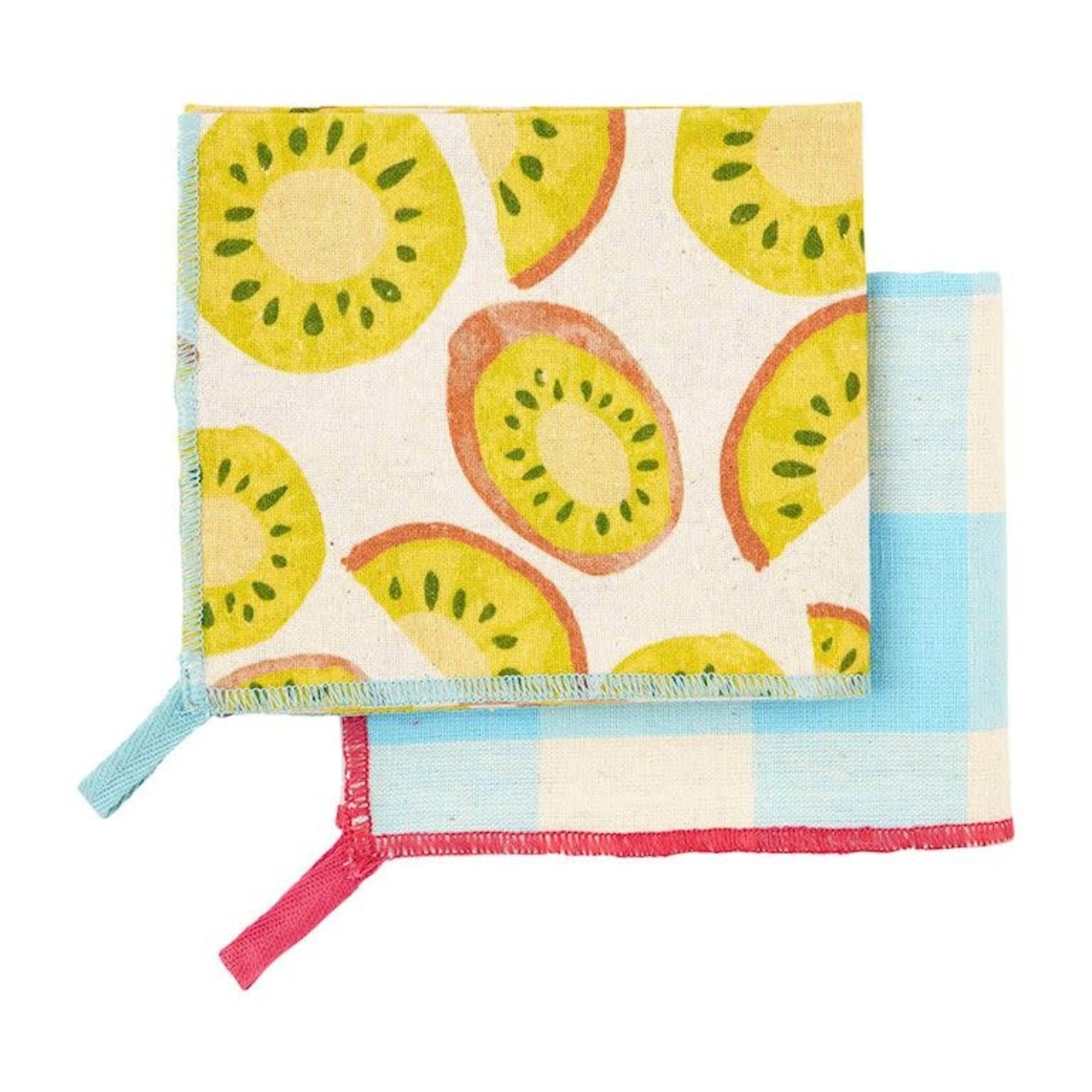 mud pie citrus colorful towel set