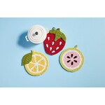 mud pie crochet citrus trivet