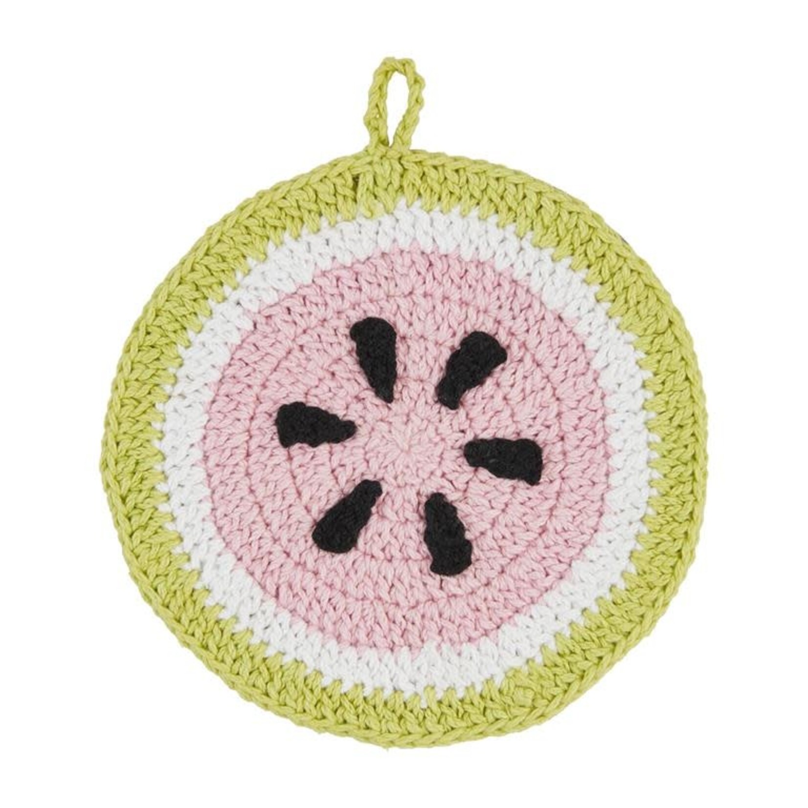 mud pie crochet citrus trivet