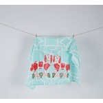 m. lynne designs stuffy dogs tea towel