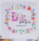available at m. lynne designs Acrylic Scripture Block