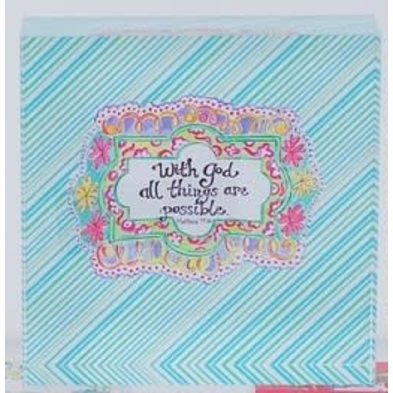m. lynne designs acrylic scripture block