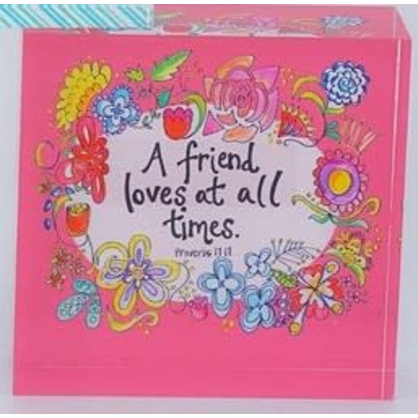 m. lynne designs acrylic scripture block