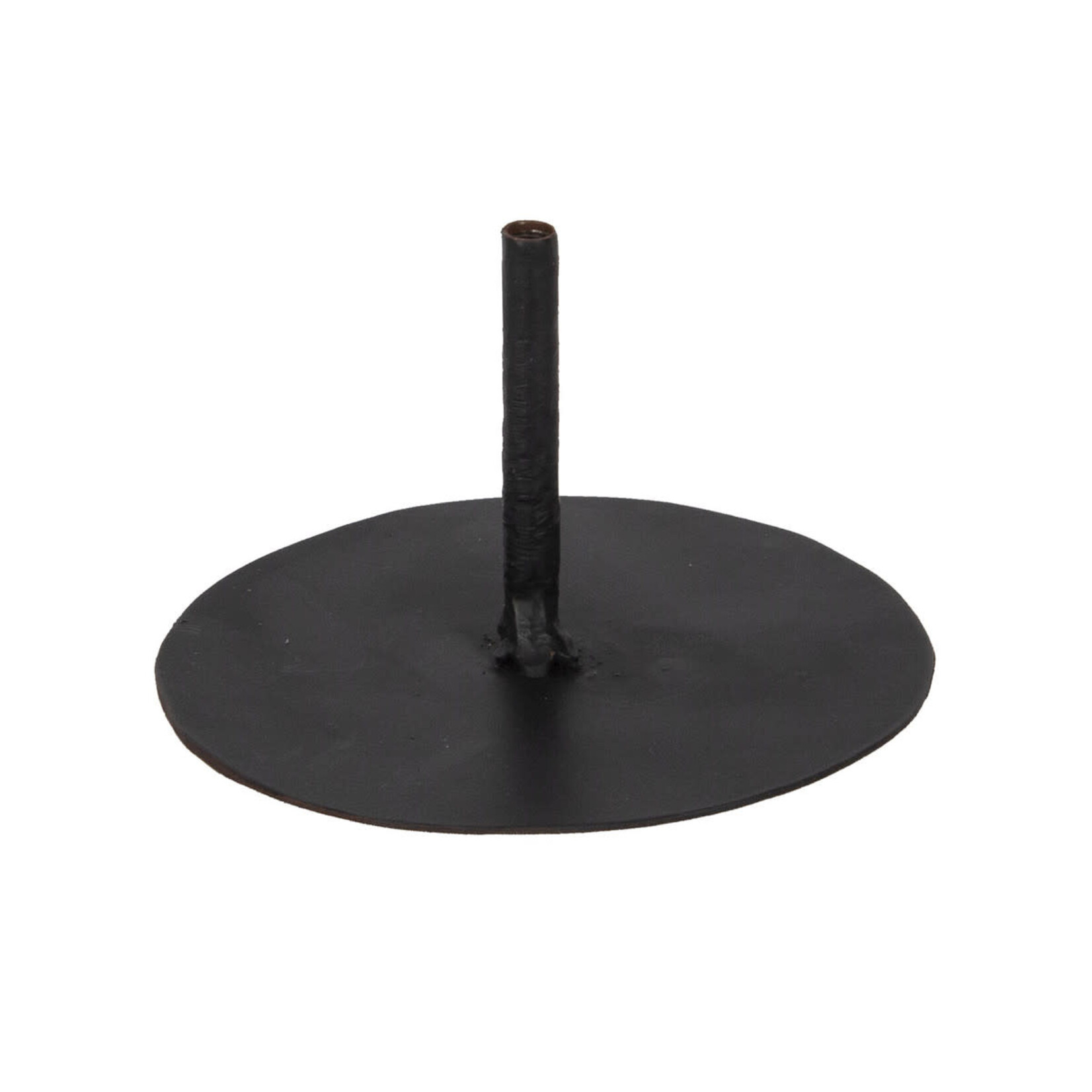 the round top collection short finial stand