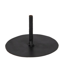 the round top collection Short Finial Stand
