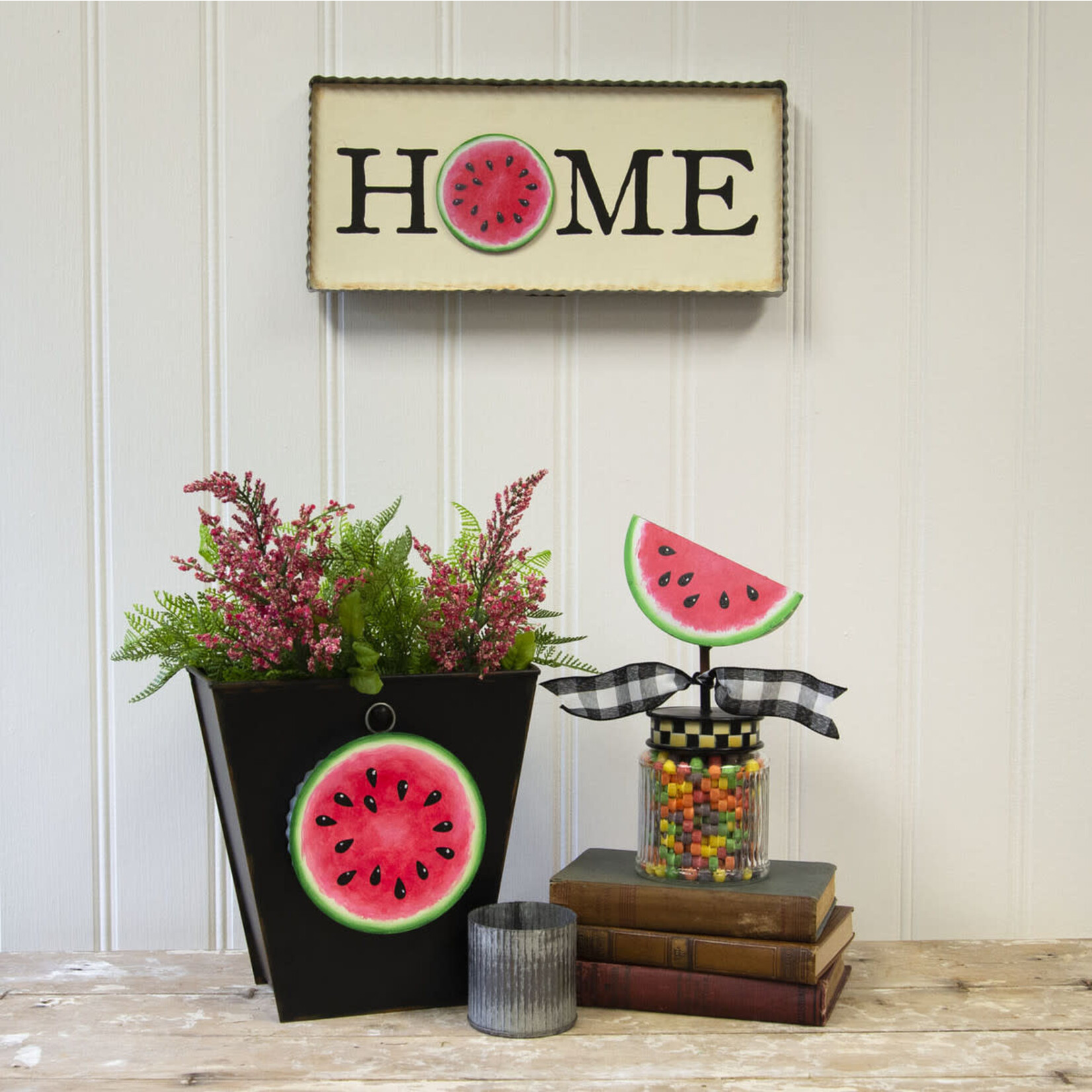 the round top collection watermelon finial