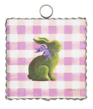 the round top collection Gallery Moss Bunny Charm
