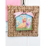 the round top collection hamilton duck with bunny ears charm