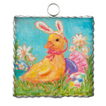 the round top collection hamilton duck with bunny ears charm