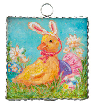 the round top collection Hamilton Duck with Bunny Ears Charm