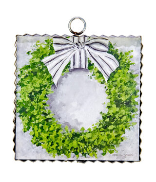 the round top collection Boxwood Wreath Charm