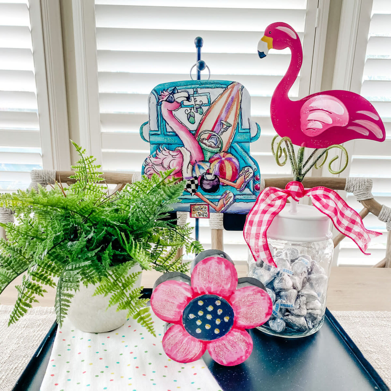 the round top collection summer truck charm