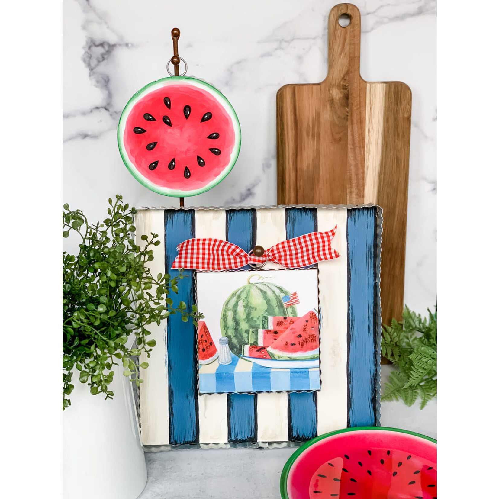 the round top collection watermelon charm