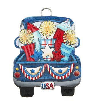 the round top collection All American Truck Charm