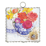 the round top collection tea pot arrangement charm