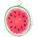 the round top collection watermelon shape charm