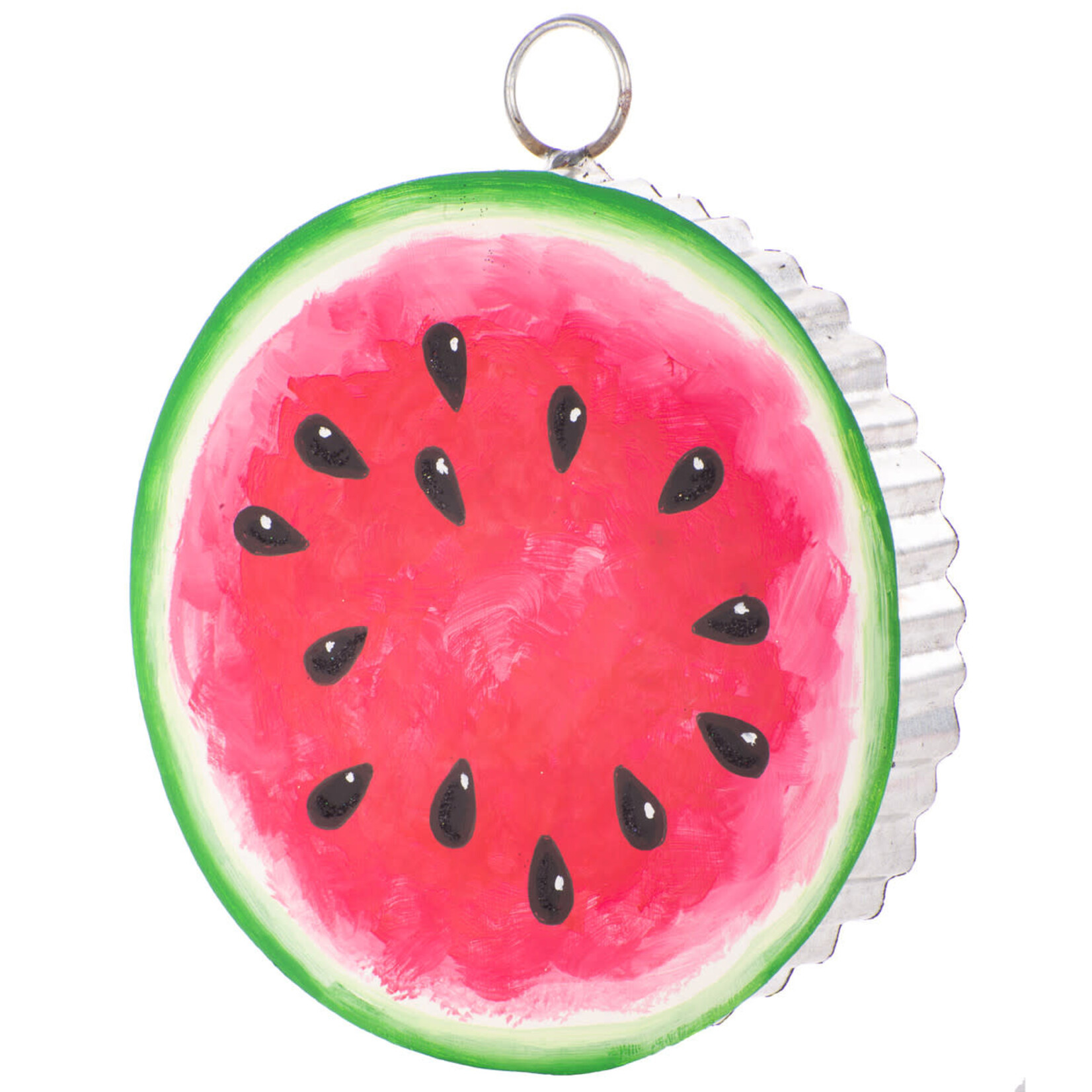 the round top collection watermelon shape charm