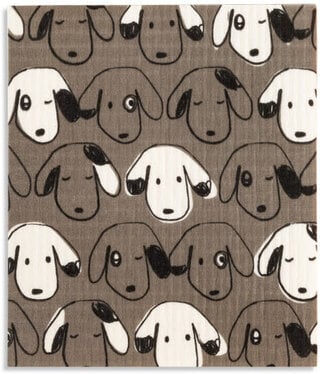 available at m. lynne designs Gray Dogs Swedish Dishcloth