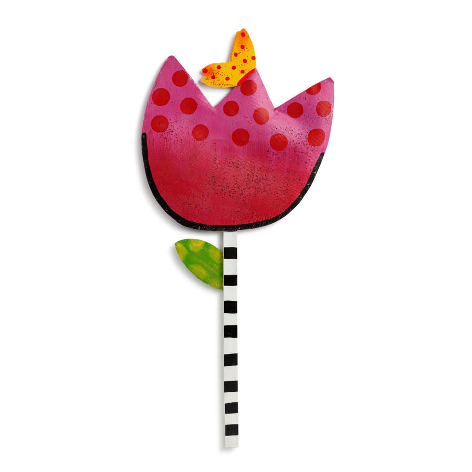 available at m. lynne designs Spring Tulip Door Hanger
