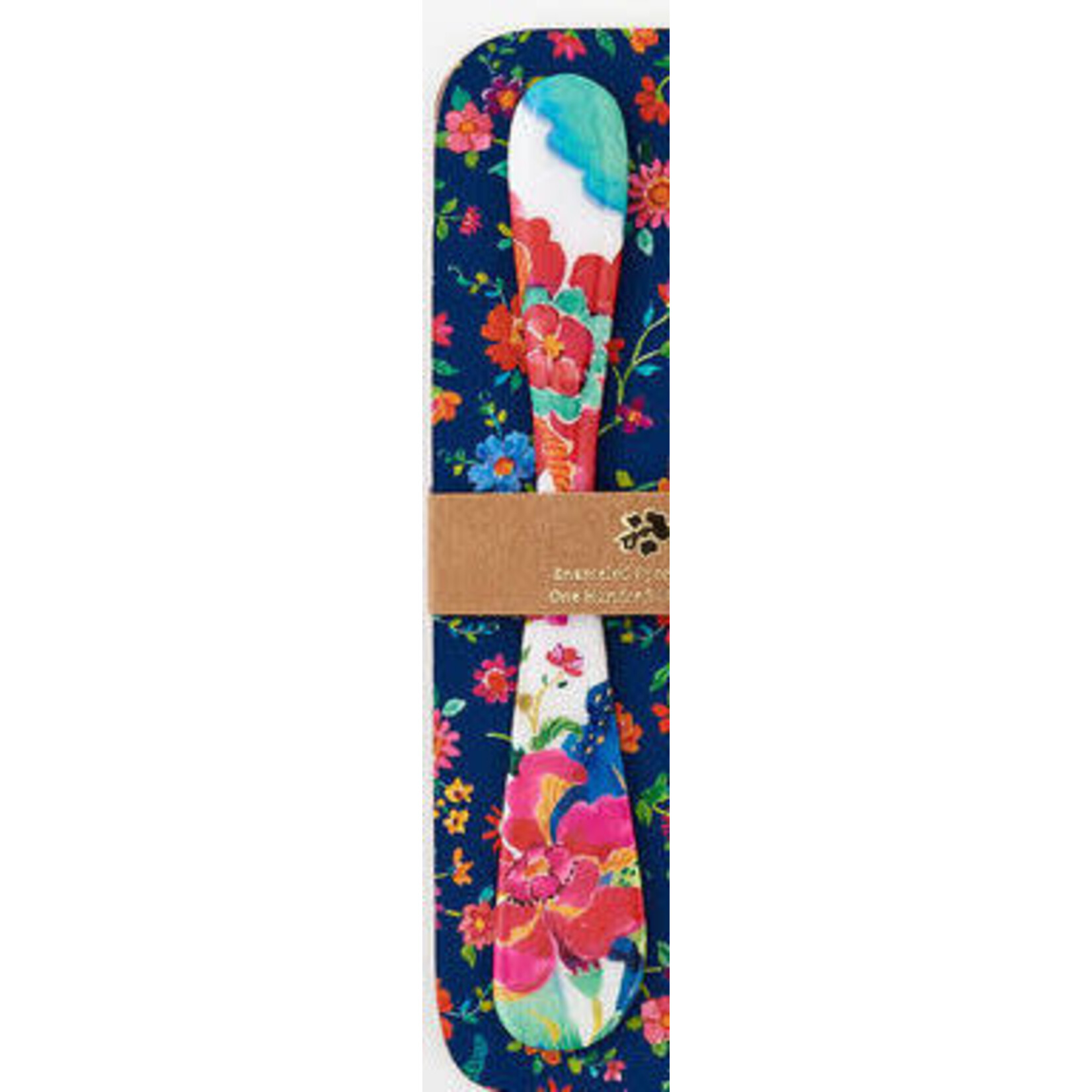 m. lynne designs tobacco leaf floral spreader