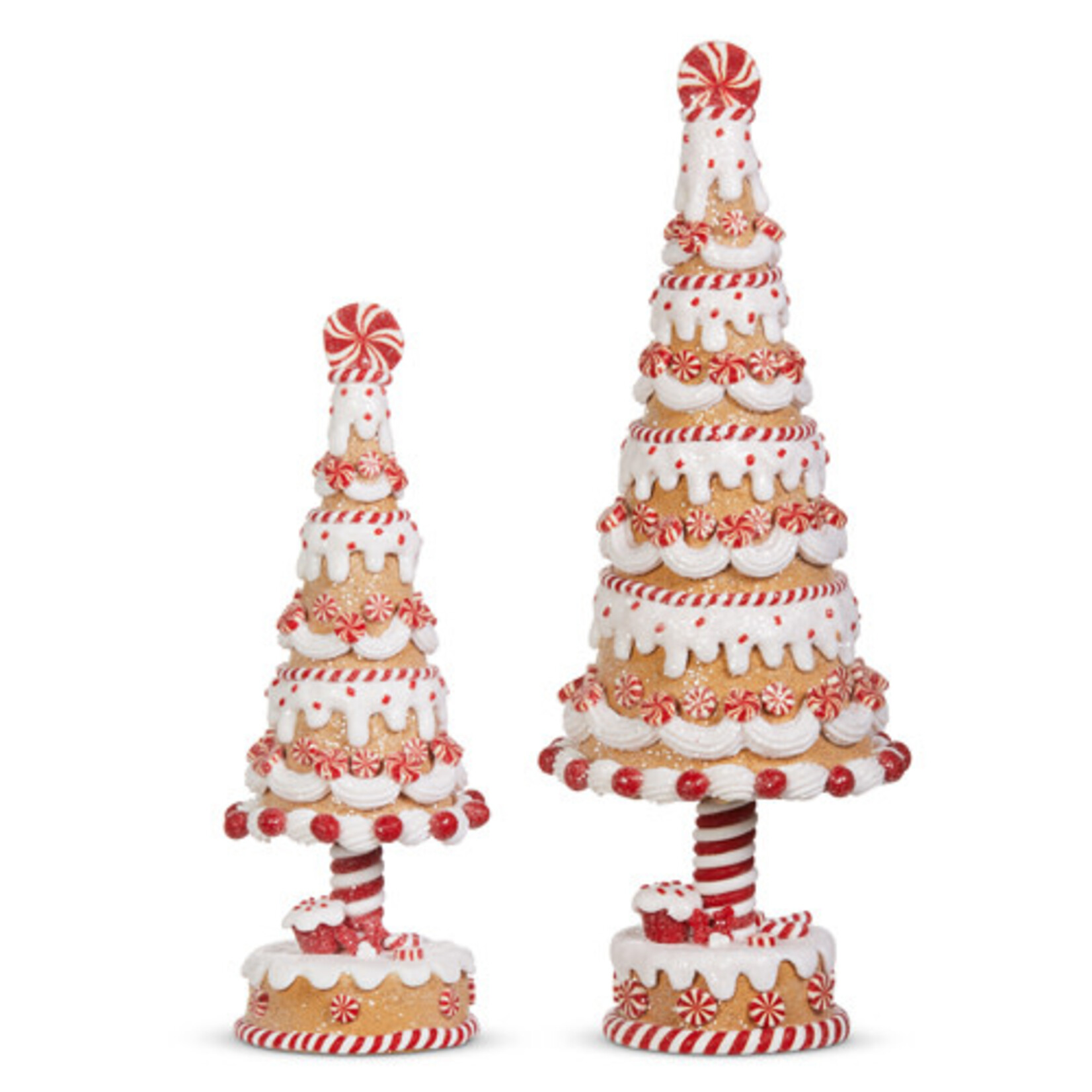m. lynne designs gingerbread & peppermint tree