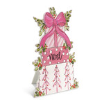 m. lynne designs pink present stack with stand