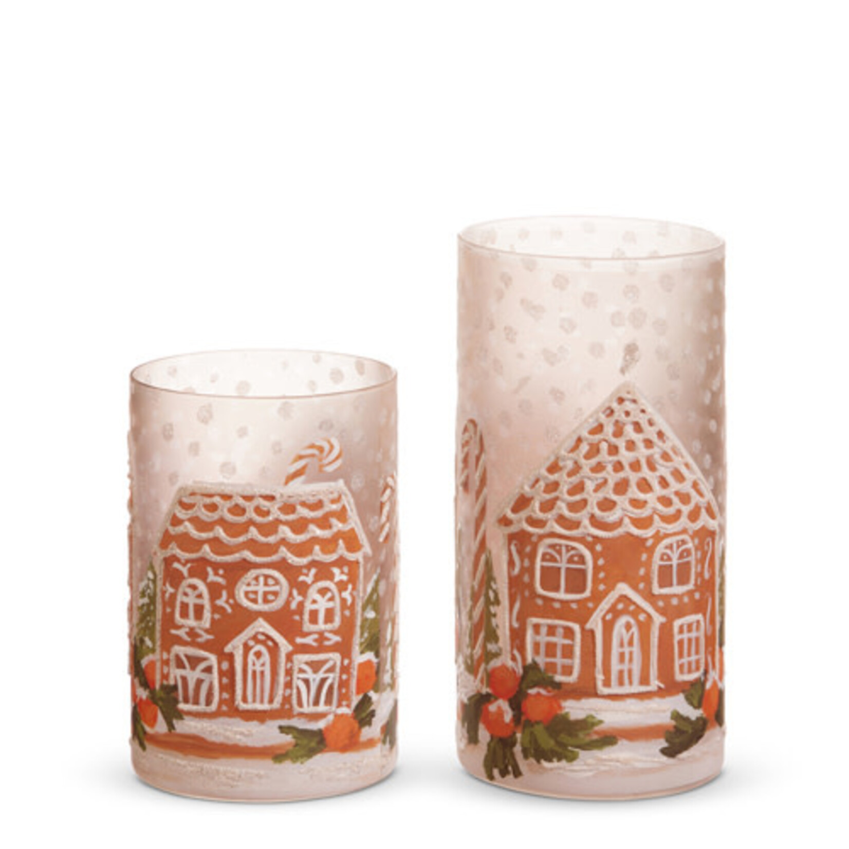 m. lynne designs gingerbread house container