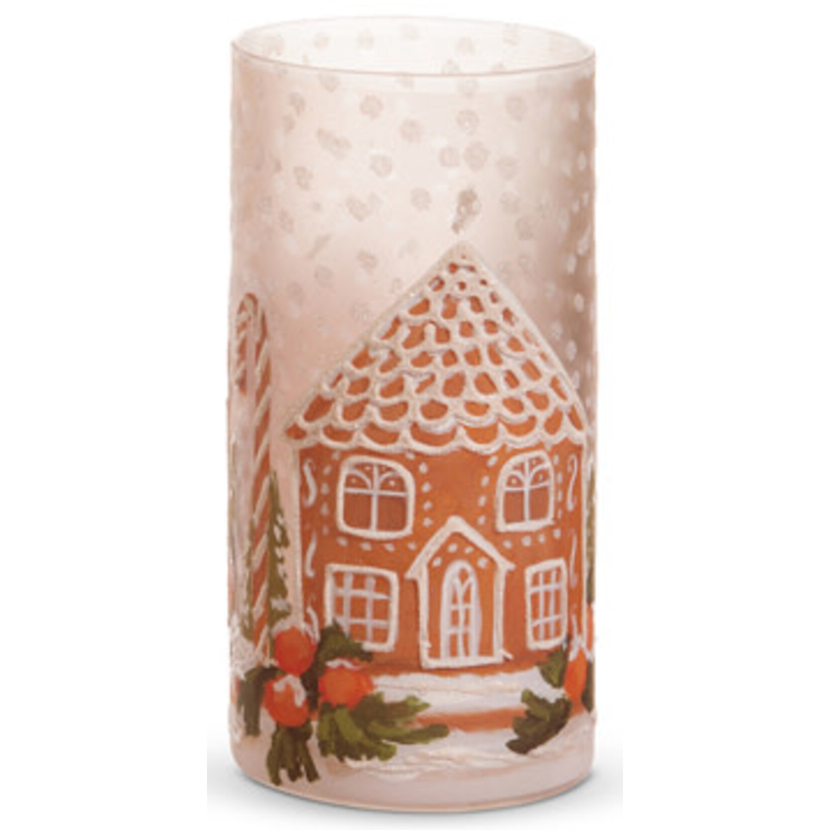 m. lynne designs gingerbread house container