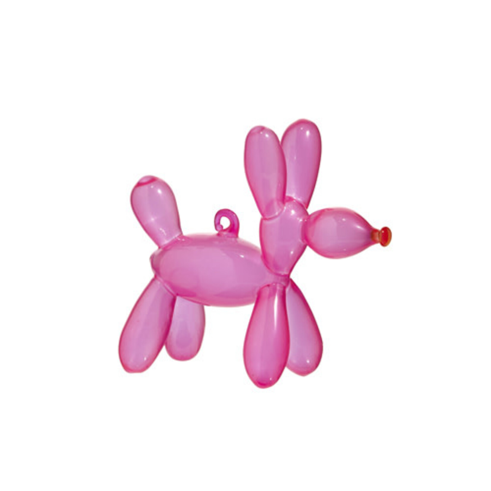 m. lynne designs pink balloon dog ornament