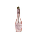 m. lynne designs congratulations pink champagne rose ornament