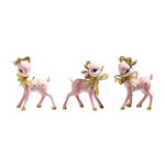 m. lynne designs vintage pink deer