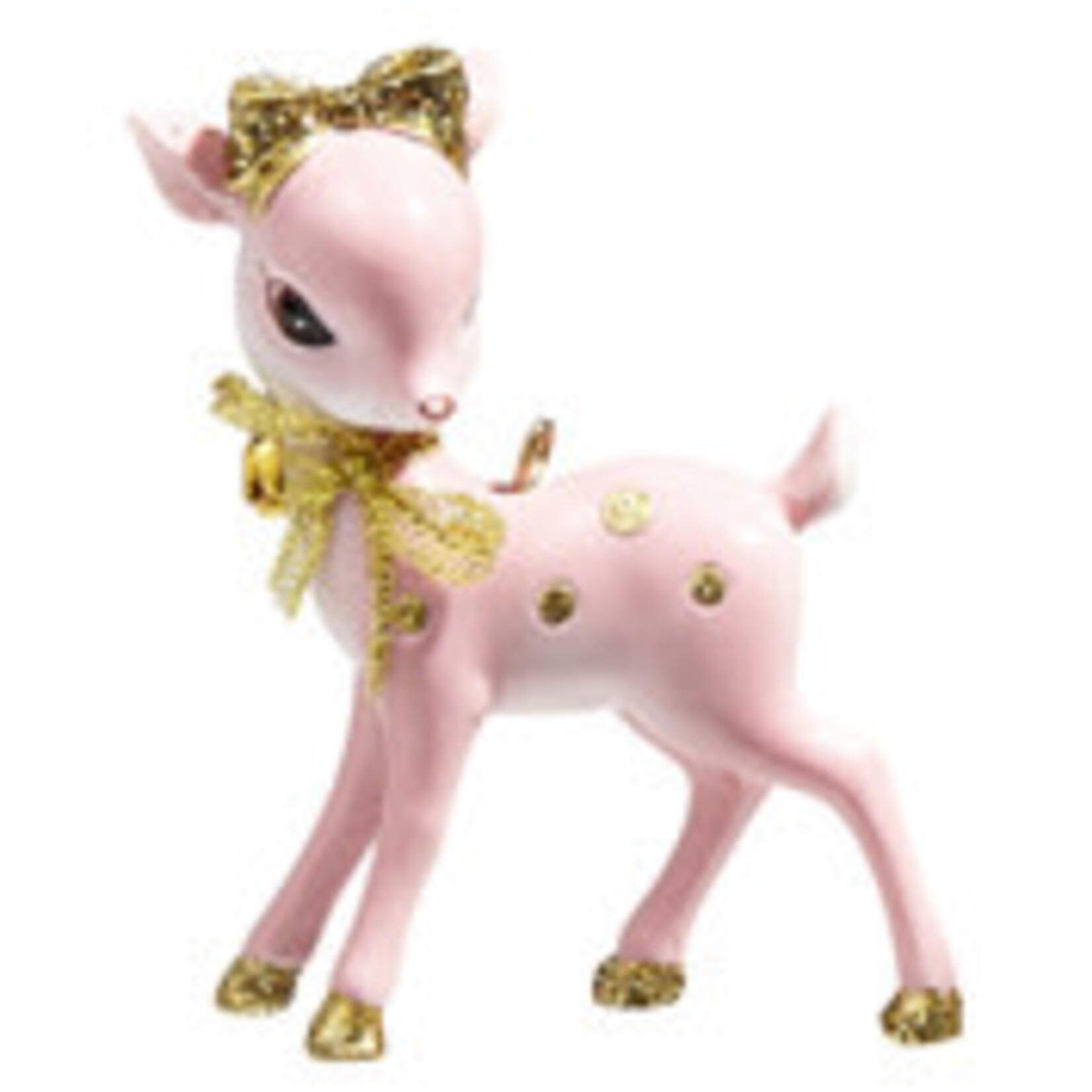 m. lynne designs vintage pink deer