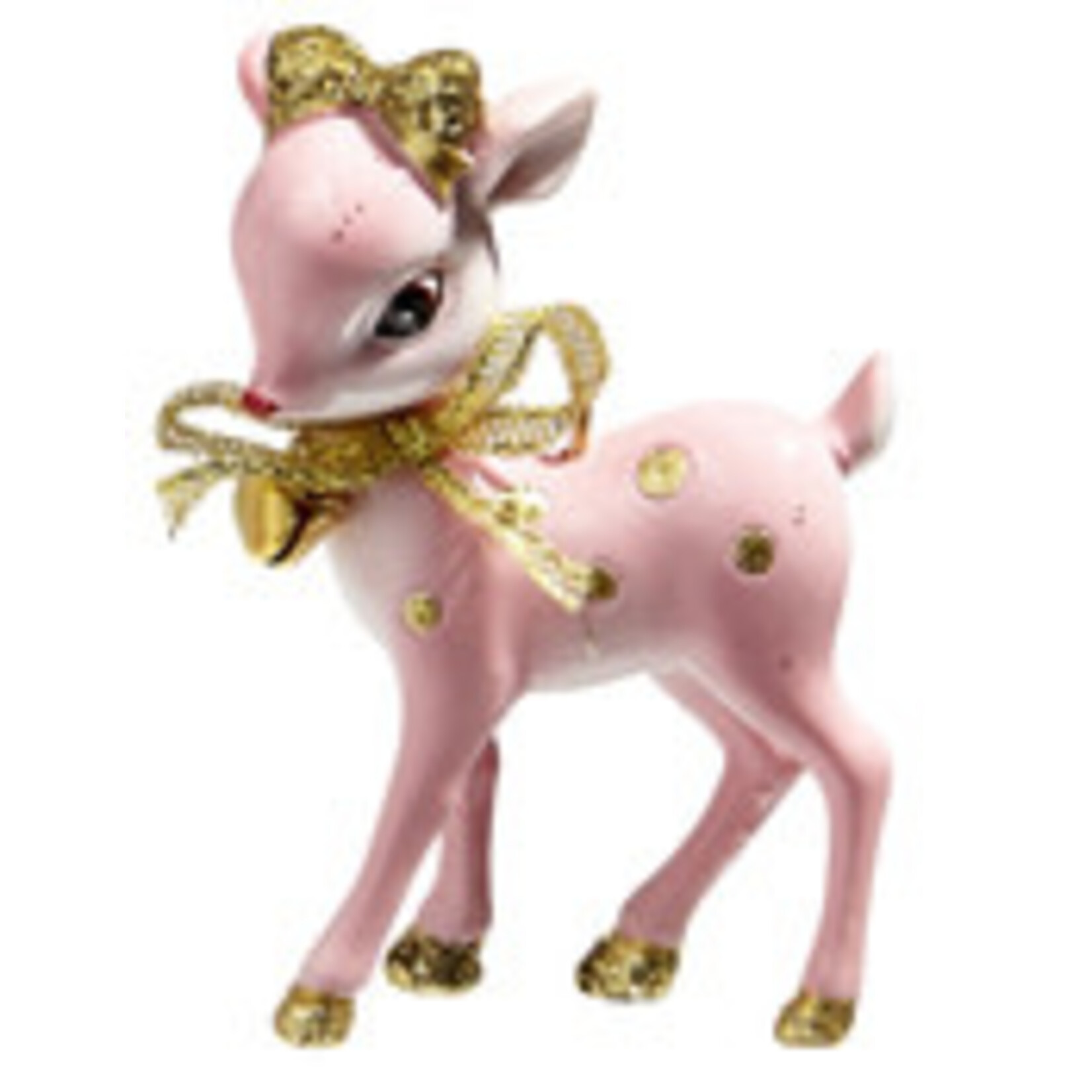 m. lynne designs vintage pink deer