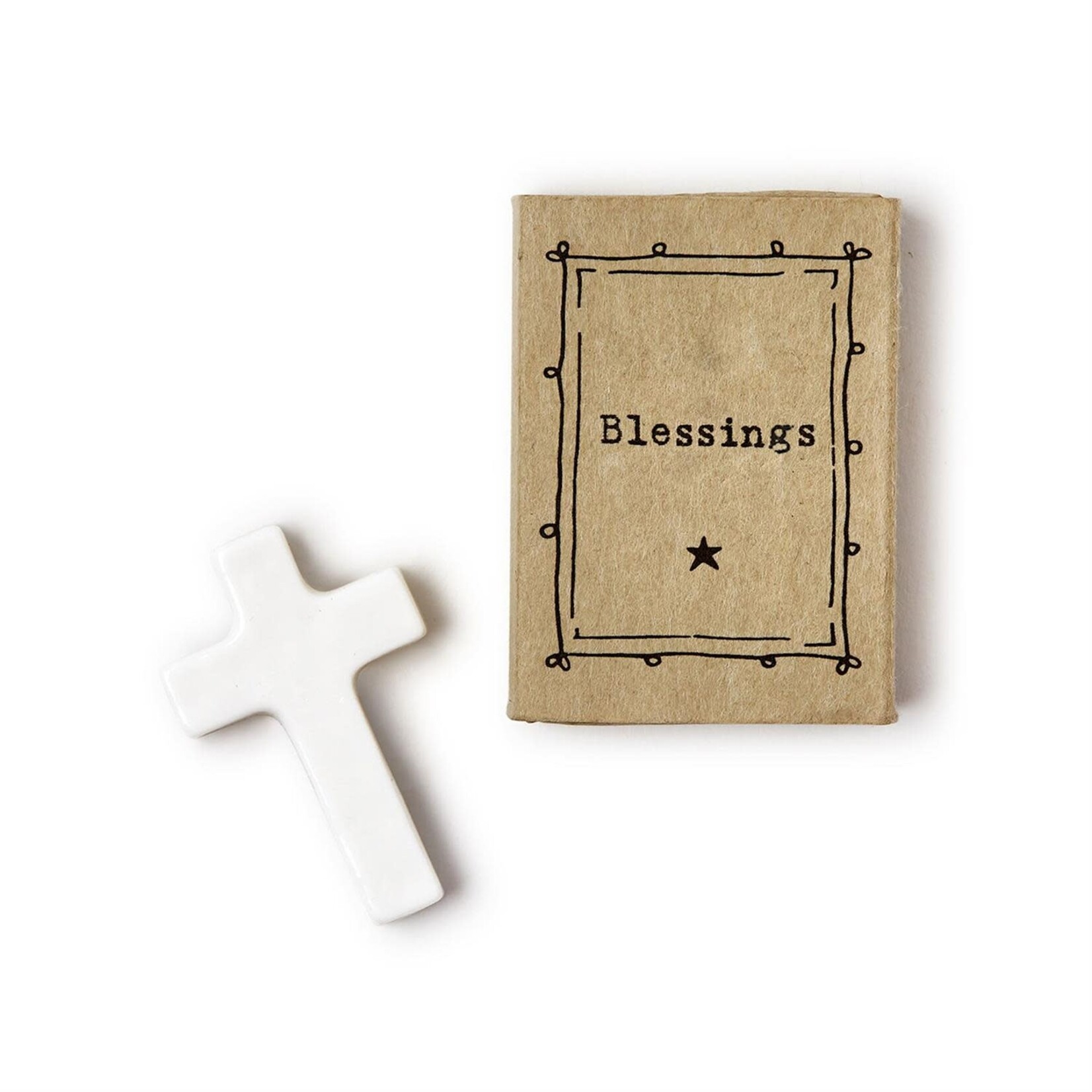 m. lynne designs cross blessings trinket