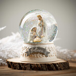 m. lynne designs holy family water globe