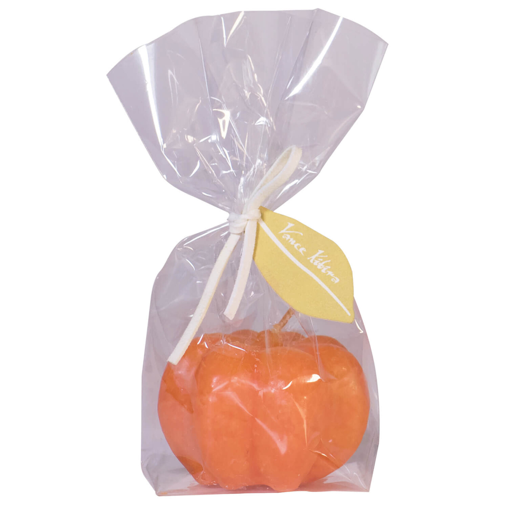 m. lynne designs pumpkin spice pumpkin votive candle