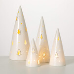 m. lynne designs ceramic led tree with cutuouts