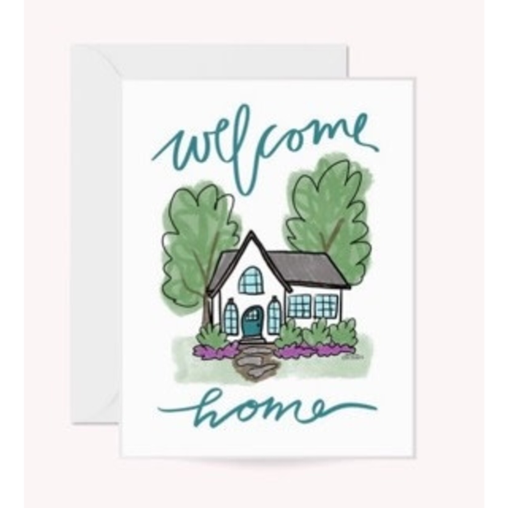 m. lynne designs welcome home card