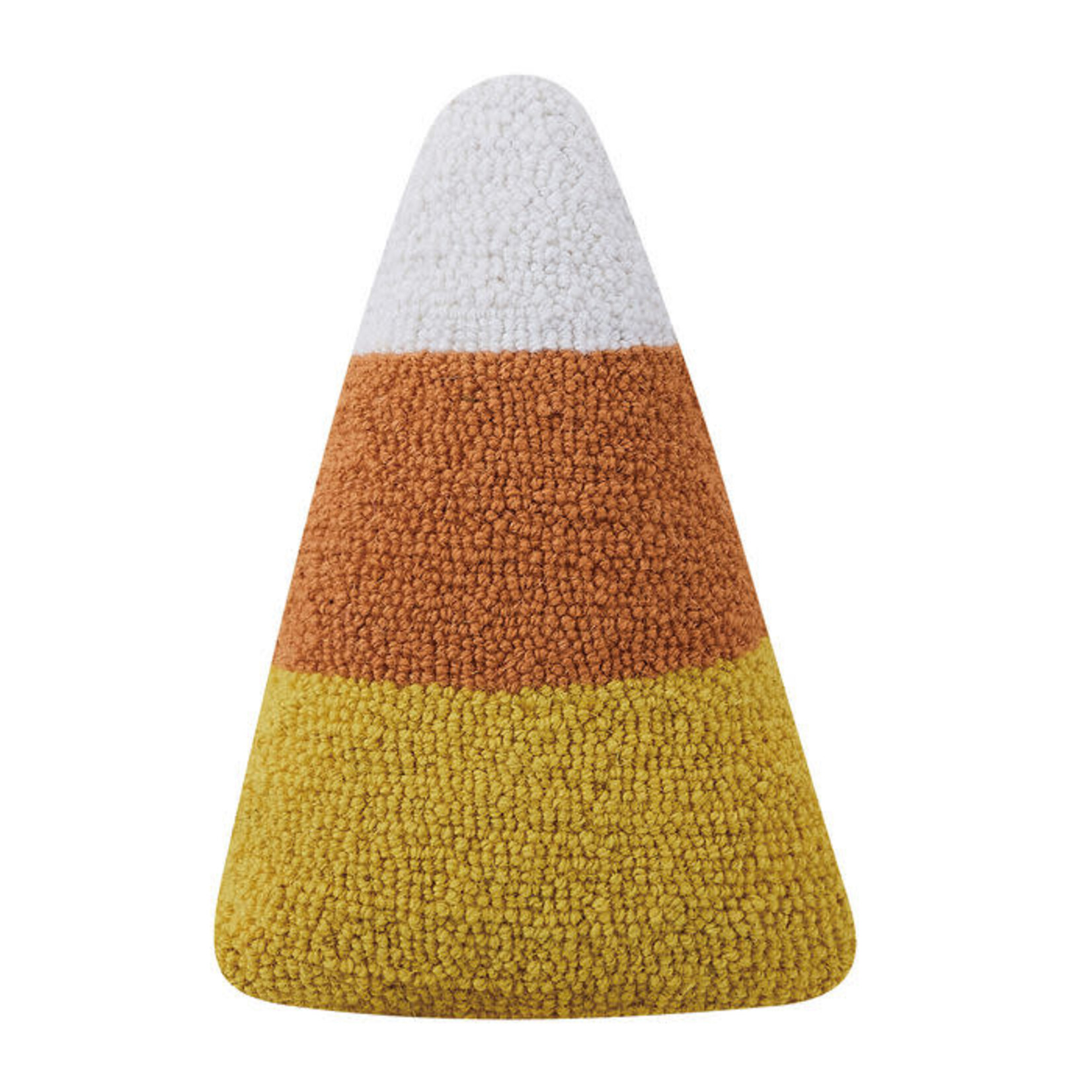 m. lynne designs shaped candy corn pillow