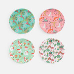 m. lynne designs vintage christmas 'paper' plate