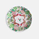 m. lynne designs bird ornament 'paper' melamine platter