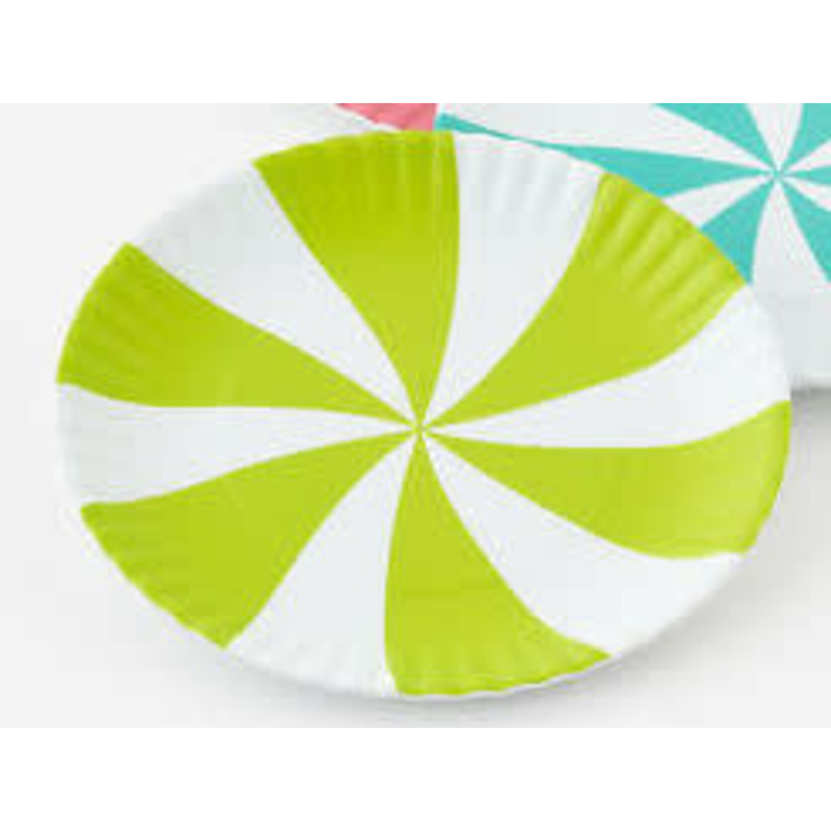 m. lynne designs peppermint 'paper' plate