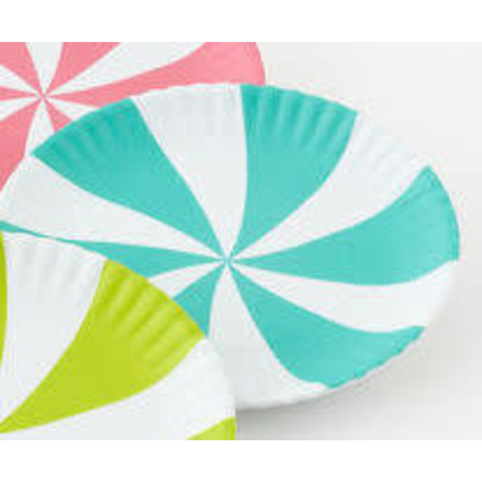 m. lynne designs peppermint 'paper' plate